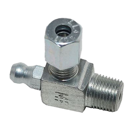 KULMALIITIN 4MM PUTKELLE, R1/8", RASVANIPALLA