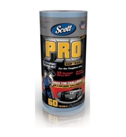 SCOTT® PRO SHOP TOWELS TEHOPAPERIPYYHE, 60ARK/RLL, 28X26CM (12RLL/LTK)