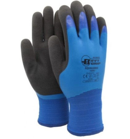 LATEX-PINNOITETTU KÄSINE, VEDENPITÄVÄ, VUORELLINEN  (12/120PR) KOKO 11