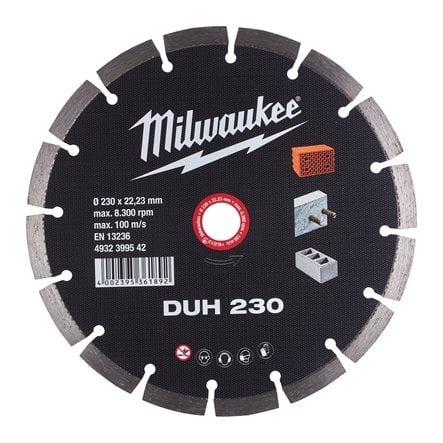 MILWAUKEE TIMANTLAIKKA DUH 230X22,2