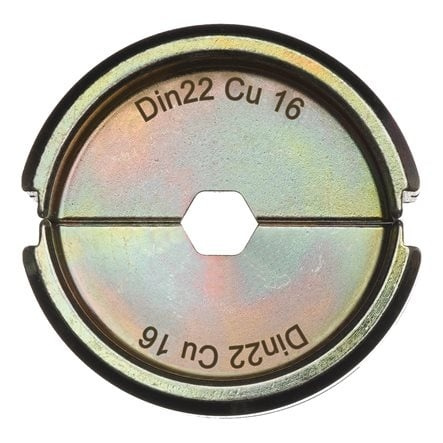 MILWAUKEE PURISTUSMUOTTI DIN22 CU 16