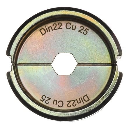 MILWAUKEE PURISTUSMUOTTI DIN22 CU 25