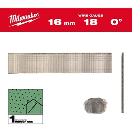 MILWAUKEE NAULA 18G/16MM/SC1 10000P