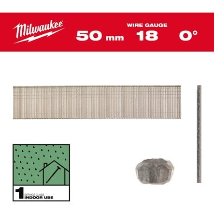 MILWAUKEE NAULA 18G/50MM/SC1 5000P