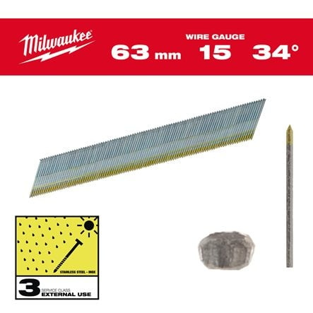 MILWAUKEE NAULA 15G/34°/63/RF/C3 2200P