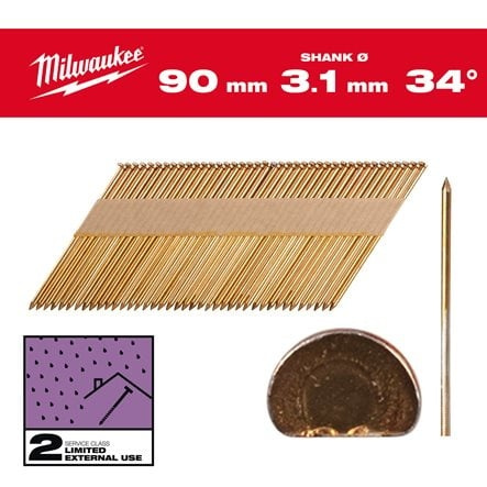 MILWAUKEE KONENAULAT 34°90/SS/G/C2 2200P