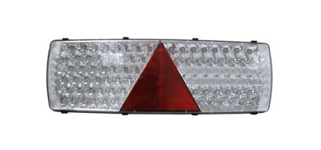 LED TAKAVALO PERÄVAUNUUN  24V 7-KAM. OIKEA 7-PIN DIN