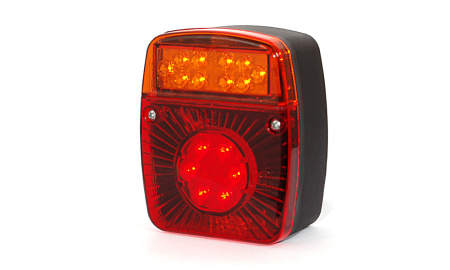 LED-TAKAVALO VAS/OIK 101X121X56 3-TOIM TAKA/JARRU/VILKKU 12-24V IP68