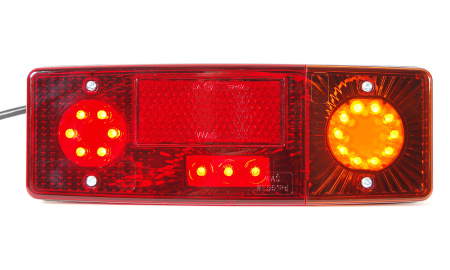LED-TAKAVALO 241X100X65 3-TOIM OIKEA TAKA/JARRU/VILKKU 12-24V IP68