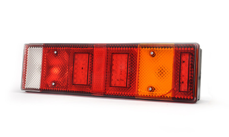 HYBRIDITAKAVALO (LED/HALOGEN) VAS/OIK 465X130X81 5-TOIM TAKA/JARRU/VILKKU/SUMU/PERUUTUS 12-24V IP56
