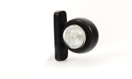 LED-KUMIVARSIVALO VAS/OIK L60MM PUNAINEN/VALKOINEN EYEBALL 12-24V IP68 P10