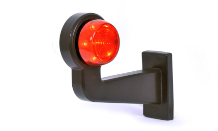 LED-KUMIVARSIVALO VASEN  L191MM PUNAINEN/VALKOINEN 12-24V IP68 P10