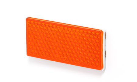 HEIJASTIN 105X51MM KELTAINEN TEIPPIKIINNITYS (MINIMI TILAUSERÄ 5PL)