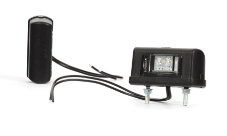 LED-REKISTERIVALO 82X39X31 MUSTA 2-LED 12-24V IP68 P10