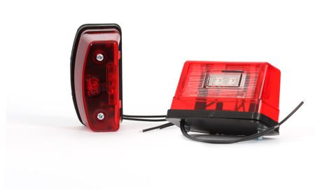 LED-REKISTERIVALO 109X61X55 PUNAINEN 3-LED 12-24V IP68 P10