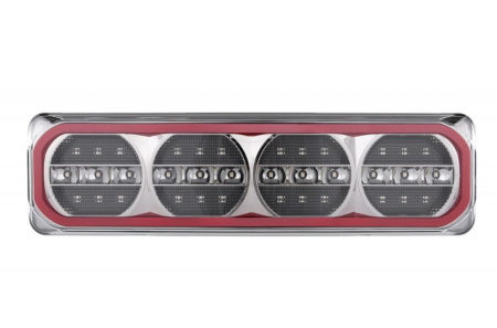 LED-TAKAVALO 12/24V 387X105X31MM IP67 TAKA-/JARRU-/DYN.VILKKUVALO