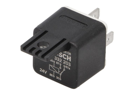 BOSCH RELE 24V/20A 5-NAP, KORVALLA, B-NAVOITUS