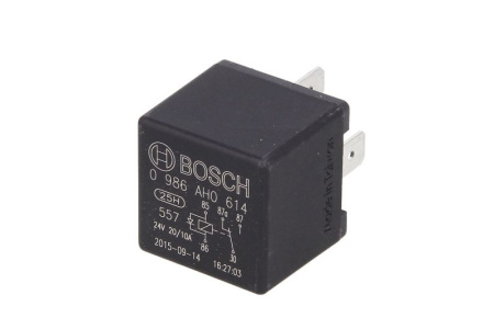 BOSCH RELE 24V DIODILLA 20A 5-NAP.