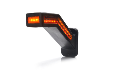 LED-KUMIVARSIVALO VASEN L185MM DYNAAMINEN VILKKU/TAKA/JARRU/ÄÄRIVALO 12-24V IP68