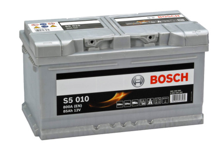 BOSCH AKKU S5 85AH/800A , 315X175X175MM  -/+