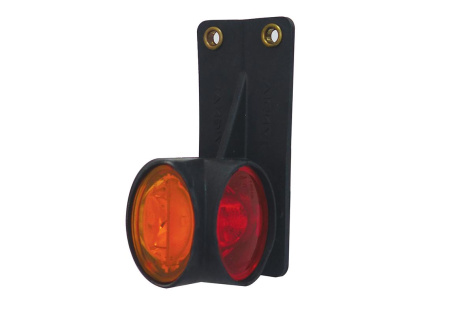LED-KUMIVARSIVALO VASEN L110MM ADR PUNAINEN/VALKOINEN 12-24V JOHTO 1,7 METRIÄ