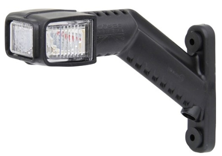 ASPÖCK VIIKSIVALO LED SUPERPOINT IV VASEN 0,25M, SIVULLE KELTAINEN