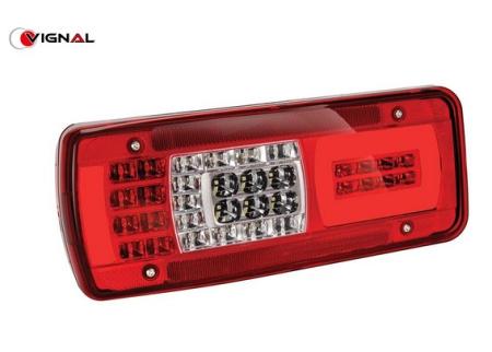 LED-TAKAVALO IVECO LC11 VASEN, HDSCS-TAKAPISTOKE, REKISTERIVALOLLA