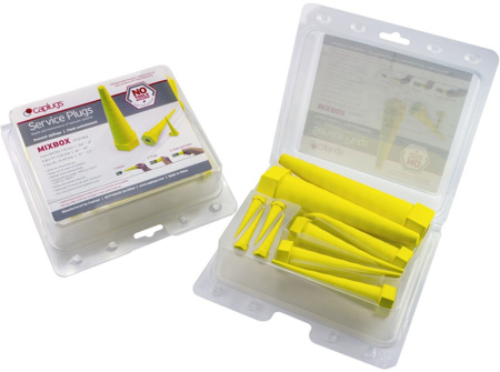 CAPLUGS HUOLTOTULPPASARJA 1-42MM MIX BOX, 10KPL PAKKAUS