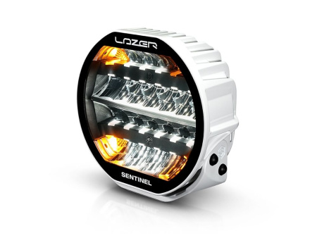 LAZER SENTINEL 9" HIGHLINE LED-KAUKOVALO MAJAKKATOIMINNOLLA VALKOINEN 130W 3404/17020LM, REF12.5