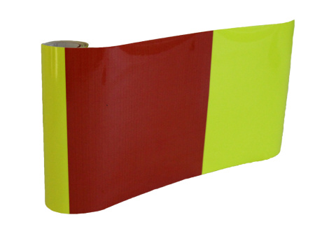 HEIJASTAMATON HAVAINNETARRA "ELY" TIENHOITOKALUSTOON, PUNAINEN-LIME 2000X200MM