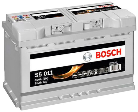 BOSCH AKKU S5 85AH/800A 315X175X190MM -/+