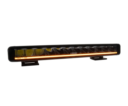 LEDSON ORBIX14+ KAUKOVALOPANEELI 4500/5040LM 60W REF30 10-32V (367X42X58MM)  ECE R148/R149 5700K 1LUX@375M DYNAAMINEN PARKKI ORANS/VALK