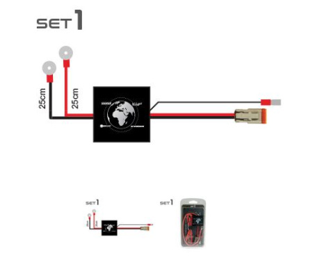 CAN -YHTEENSOPIVA JOHTOSARJA 1XDT 2-NAP SET1