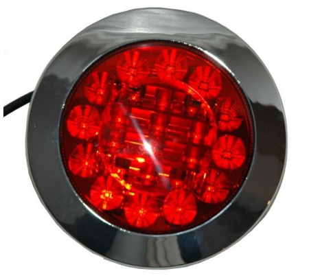 TRUCK-LITE LED-TAKASUMUVALO 10-30V  Ø155MM, ADR-HYVÄKSYTTY