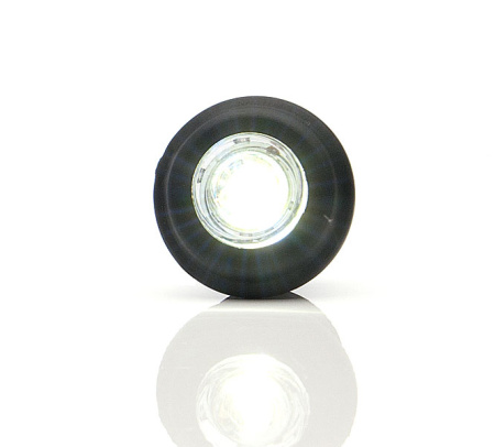 LED-ÄÄRIVALO PYÖREÄ 29MM VALKOINEN 12-24V IP68 SOPII 21MM REIKÄÄN P10