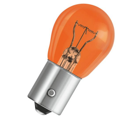 OSRAM POLTTIMO 21W 24V ORANSSI TRUCKSTAR PRO PY21W BAU15S