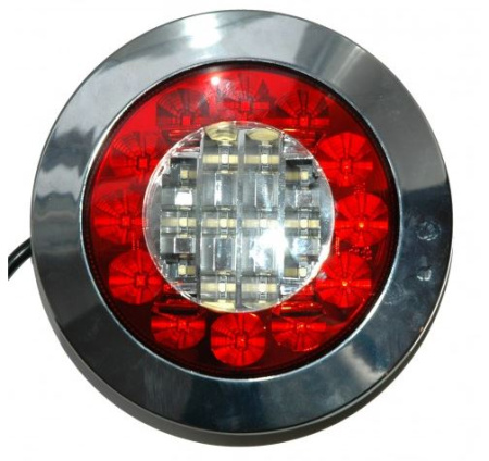 TRUCK-LITE LED-SUMU-/PERUUTUSVALO 10-30V Ø155MM, ADR-HYVÄKSYTTY
