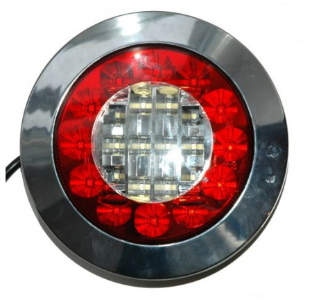 TRUCK-LITE LED-TAKAVALO 10-30V TAKA-/JARRU-/VILKKUVALO Ø155MM, ADR-HYVÄKSYTTY