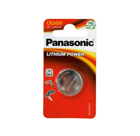 PANASONIC COIN LITHIUM CR2450-PARISTO 1KPL