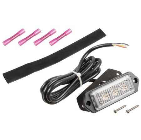 FEBI TASOVILKKU 9-30V 9W/3-LED, OHUT MALLI! 94X32X11MM ECE R10 / IP67