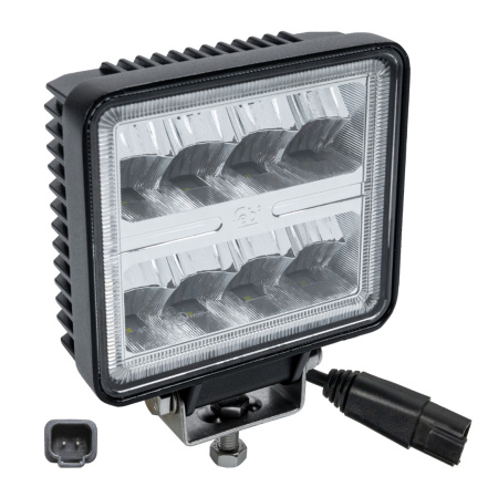 FEBI LED-TYÖVALO 9-36V 24W R10/ R148 IP6K9K 115X145X49MM, DT-PISTOKE
