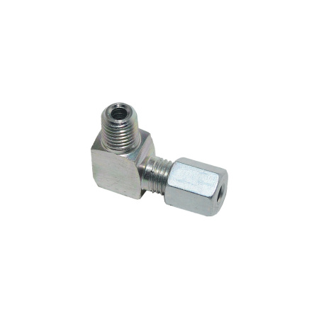 KULMALIITIN 4MM PUTKELLE, M8X1
