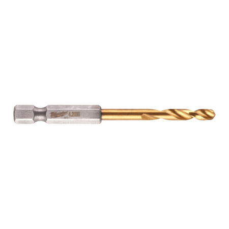 MILWAUKEE METALLIPORA HSSG TIN 4,2MM