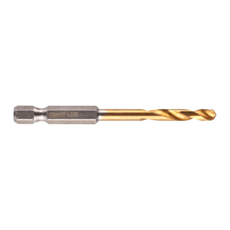MILWAUKEE METALLIPORA HSSG TIN 4,5MM