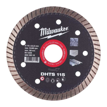 MILWAUKEE TIMANTLAIKKA DHTS 115X22,2