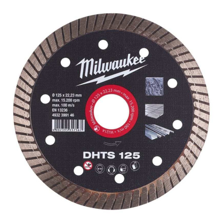 MILWAUKEE TIMANTLAIKKA DHTS 125X22,2