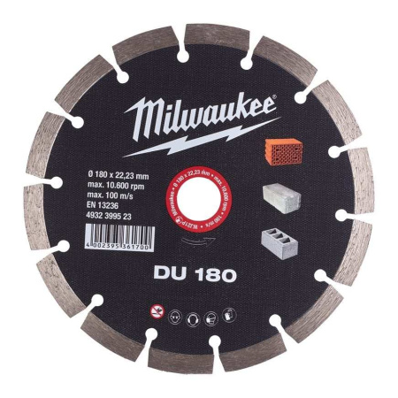 MILWAUKEE TIMANTLAIKKA DU 180X22,2