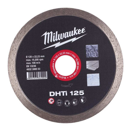 MILWAUKEE TIMANTLAIKKA DHTI 125X22,2