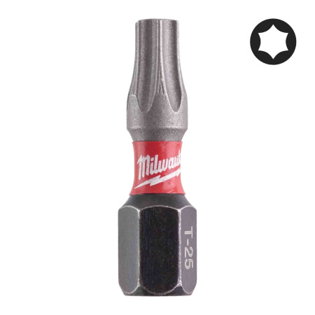 MILWAUKEE TERÄ SHOCKWAVE TX25 X 25MM P2