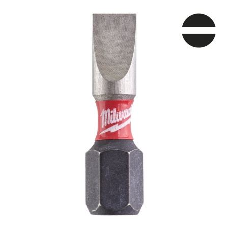 MILWAUKEE TERÄ SHOCKWAVE 0,8X5,5X25MM P2